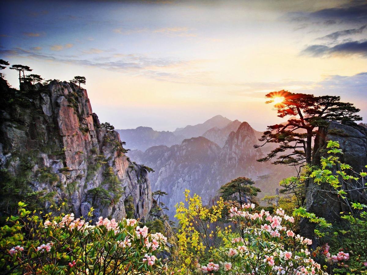 Mount Huangshan in Spring