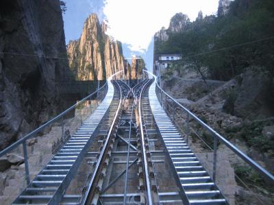 Yungu Cable Car Station in Mt. Huangshan